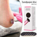 Sanding Paper Discs with Metal Nail Drill Bit Pedicure Sanding Disc 100pcs - Image 6