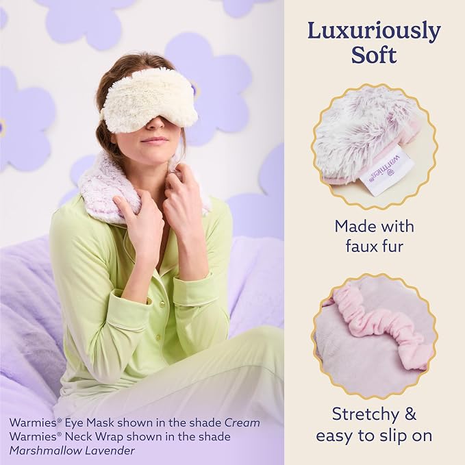 warmies Microwavable Eye Mask for Warmth & Comfort - Image 5