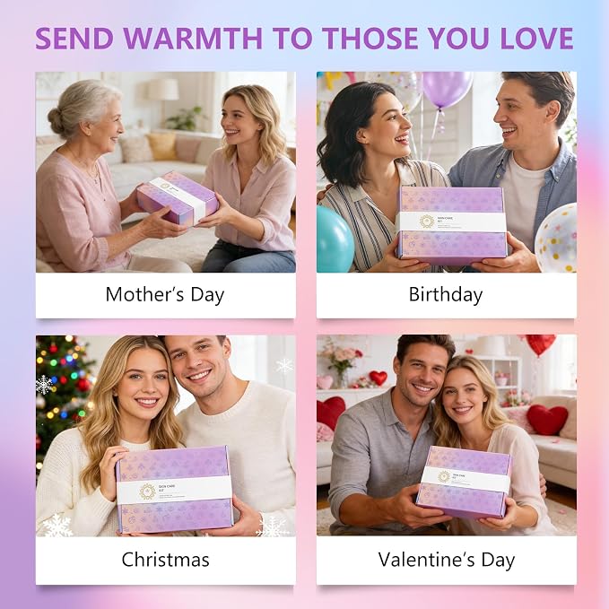 Mother's Day Gifts for Mom, Bath and Body Gifts Basket Set for Women, - Image 8