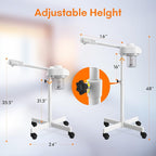 Kingsteam Professional Nano Ionic Facial Steamer on Wheels - Image 5