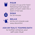 Dr Teal's Foaming Bath with Pure Epsom Salt, Soothe & Sleep with Lavender - Image 4
