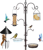 YINGYM Bird Feeding Station Kit, 87 Inches Bird Feeder Pole, Premium Feeder by YINGYM