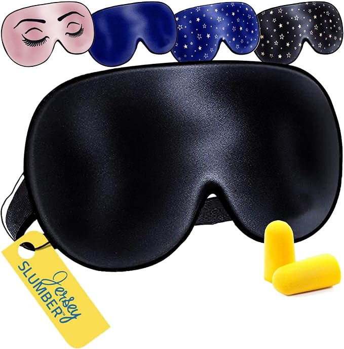 Jersey Slumber 100% Silk Sleep Mask - Image 8