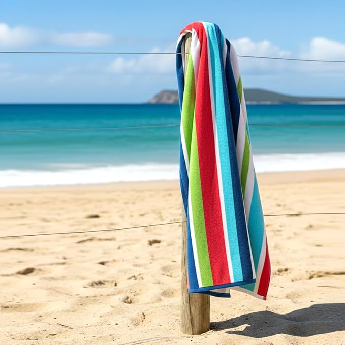 CASA COPENHAGEN Monaco Beach Towels Designed in Denmark Rough and Tough - Image 6