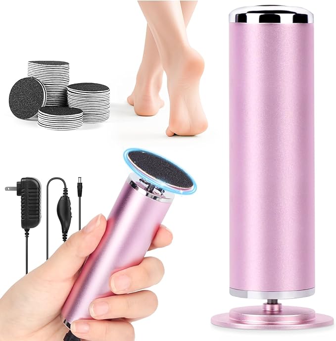 LIONVISON Electric Foot Callus Remover: Adjustable Speed Foot File by WelcometovisitLIONVISON