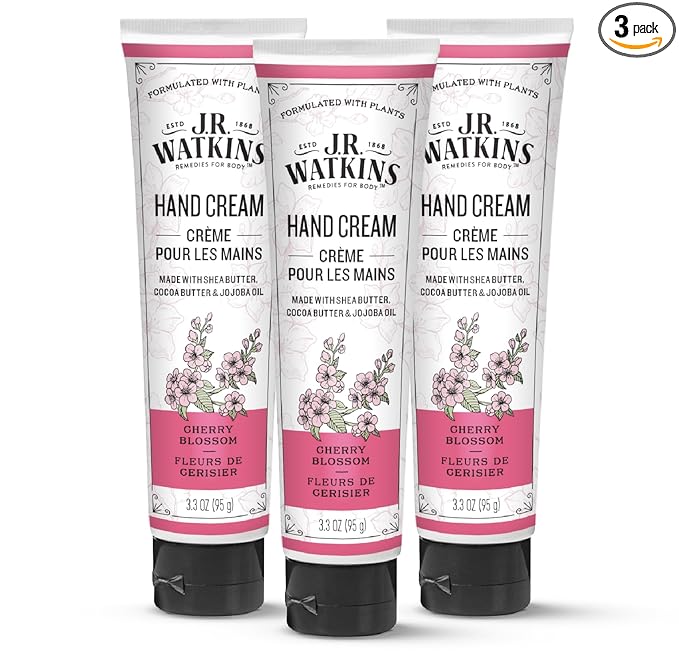 J.R. Watkins Natural Moisturizing Hand Cream, Hydrating Hand Moisturizer by JRWatkins
