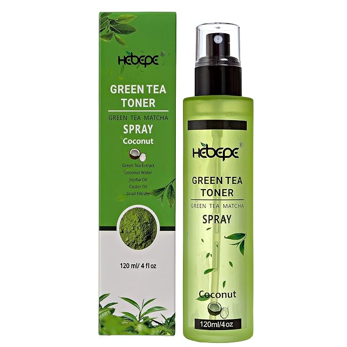 Green Tea Matcha Facial Toner Mist by Hebepe