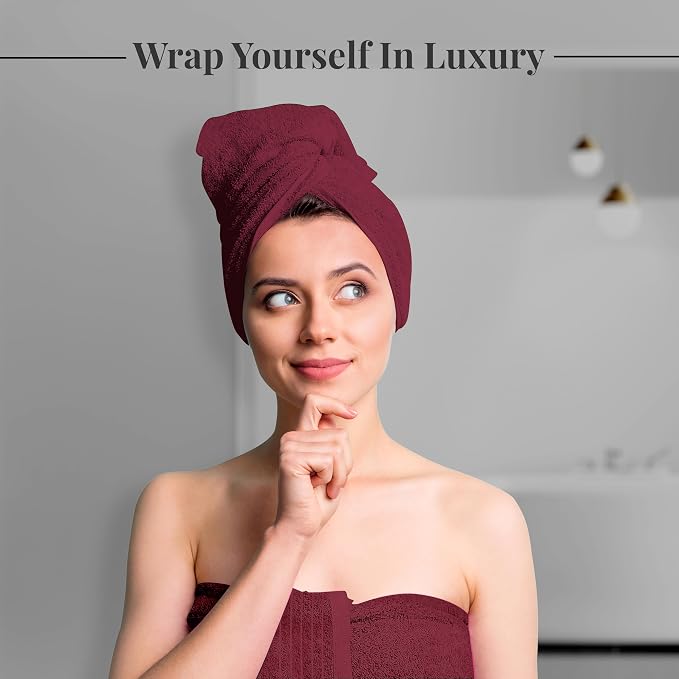 Tens Towels Pack of 4 Extra Large Bath Towels 30 x 60 Inches, 100% Cotton - Image 3