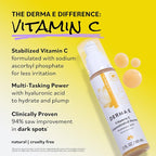 DERMA E Vitamin C Concentrated Serum, 2 Oz, - Image 6