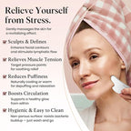 Stainless Steel Gua Sha Facial Tools, Lymphatic Drainage Massager - Image 3