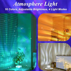 Northern Lights Projector Touch, 16 Colors Changing Light Dimmable Mood Lighting - Image 6