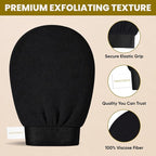 Premium Exfoliating Gloves for Shower 1Pc, 100% Viscose Deep Exfoliating Body - Image 2