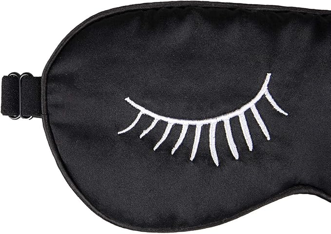 100% Mulberry Silk Sleep Mask Blackout, Cute Natural Sleeping Mask - Image 2