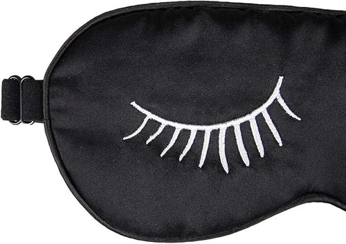 100% Mulberry Silk Sleep Mask Blackout, Cute Natural Sleeping Mask - Image 2