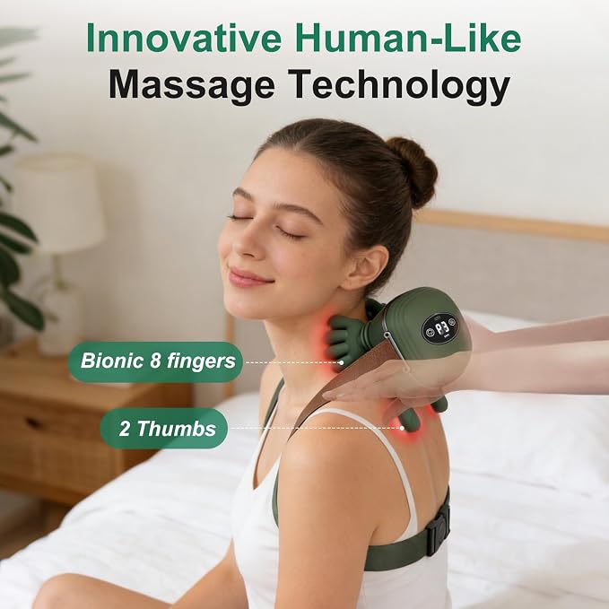 Human-Like Neck Massager with Heat - Image 2