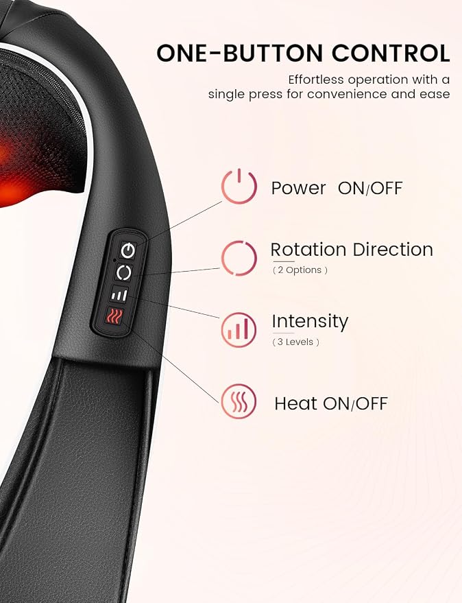 Shiatsu Neck and Back Massager - Image 4