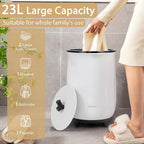 COSTWAY Bucket Style Towel Warmer, 23L Towel Warmer - Image 4