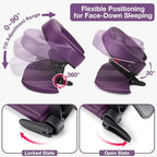 Udefineit Face Down Tabletop Massage Kit, Adjustable Headrest Face Cradle - Image 2