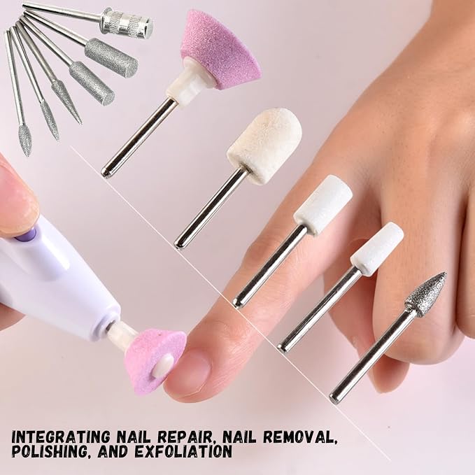 11Pcs Nail Drill Bits Sets - Image 7