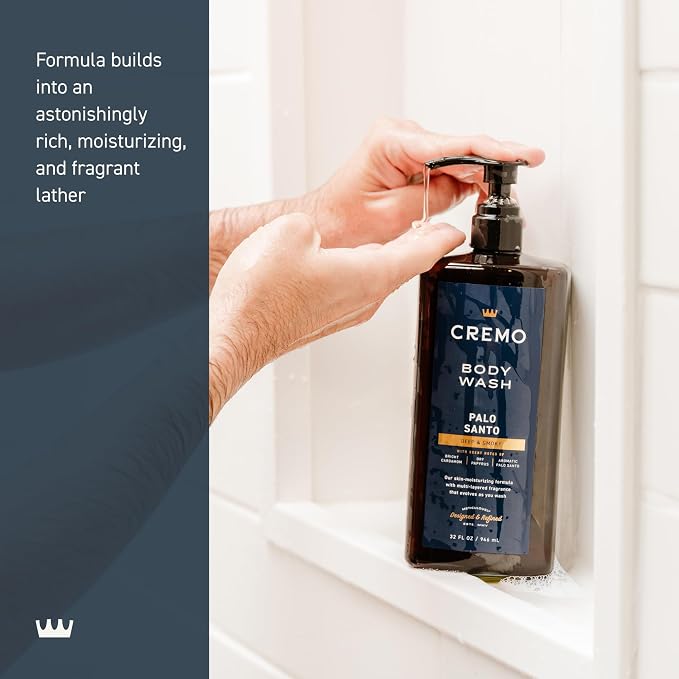 Cremo Rich-Lathering Palo Santo Body Wash - Image 4