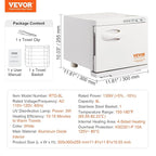VEVOR Hot Towel Warmer, 8L Small Towel Warmer Cabinet - Image 7