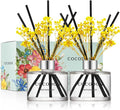 COCODOR Preserved Real Flower Reed Diffuser/Refreshing Air / 6.7oz / 2 by COCODOR