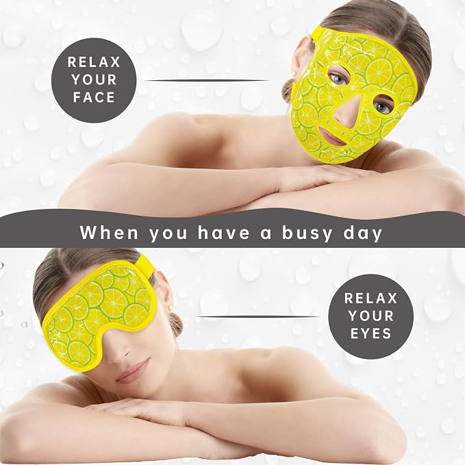 ZNÖCUETÖD Face Eye Mask Ice Pack - Image 4