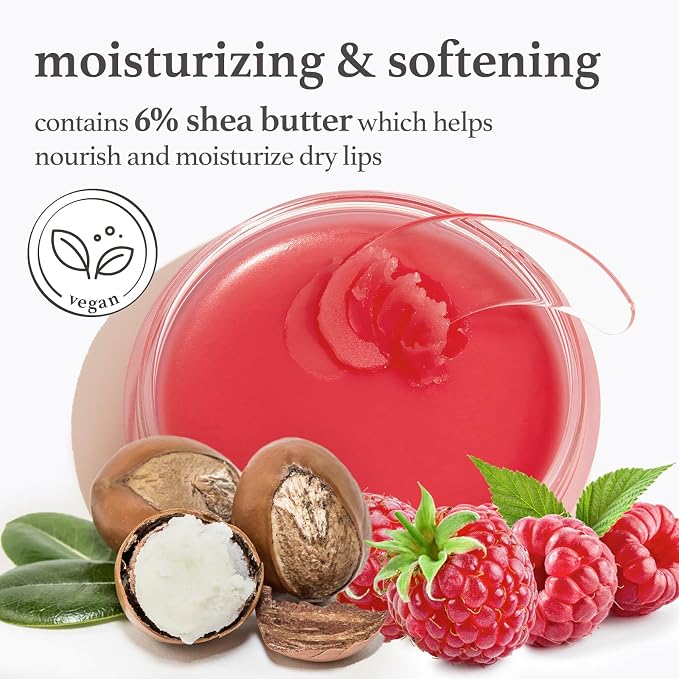 NOONI Vegan Appleberry Lip Mask Overnight – Hydrating Lip Balm & Butter - Image 8
