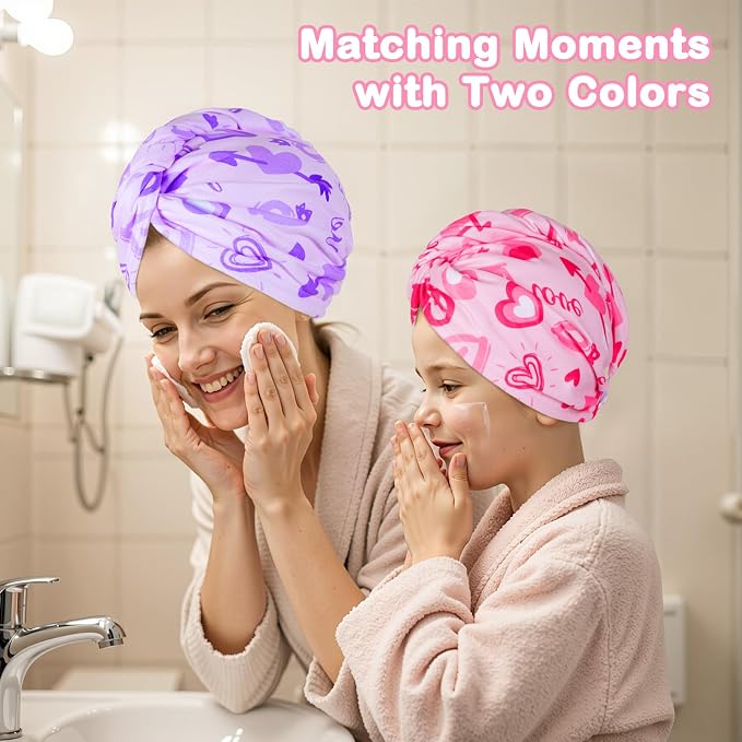 FIOBEE Microfiber Hair Towel Wrap - Image 2