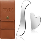 VGY Stainless Steel Gua Sha Facial Tools Set, Tighten Skin Massage Guasha by VGYBrandFlagship