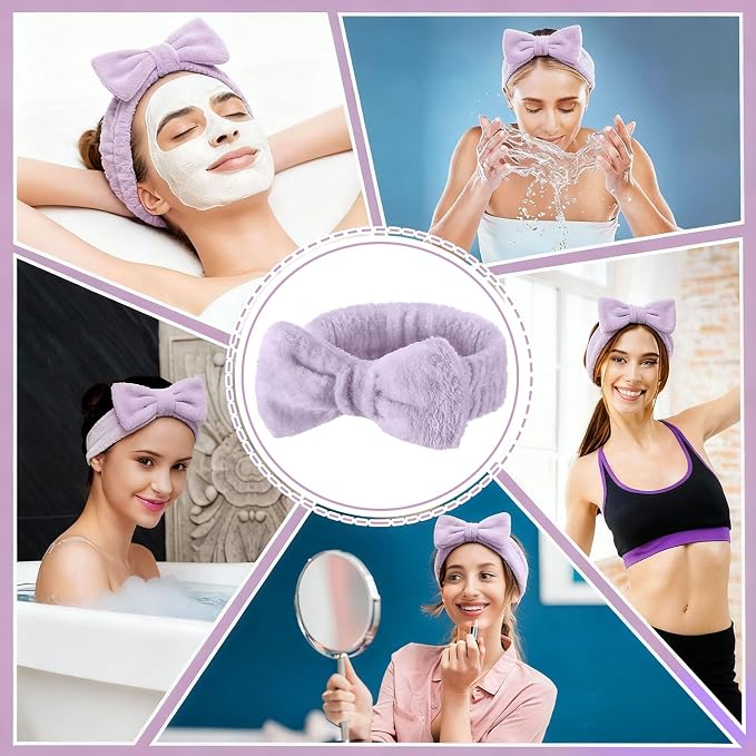 50 Pcs Spa Headband Bulk Spa Sleepover Party Supplies - Image 3