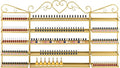 5 Tiers Wall-Mounted Nail Polish Storage Racks Metal Nail Polish Holder by Unknown