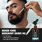 14 Pcs Bath & Body Gift Set for Men, Father's Day Gifts, Beard Grooming - Image 7