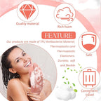 Karenhi 2 Pcs Honeycomb Exfoliating Glove Set Exfoliating Bath Mitt Honeycomb - Image 2