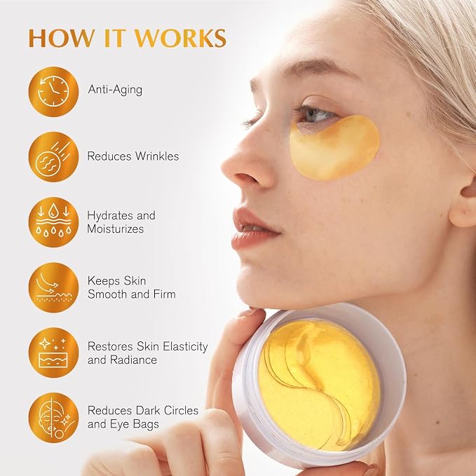 Enaskin Naturals Under Eye Patches Dark Circles Under Eye Masks - Image 8