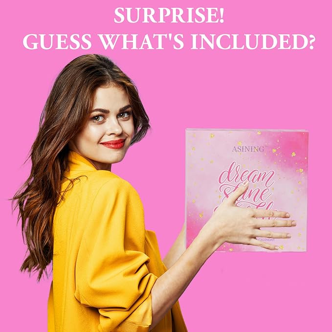 24 Day Beauty Care Advent Calendar, Makeup & Cosmetic Surprises, Birthday Gifts - Image 8