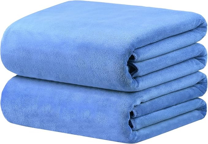 JML Bath Sheet Towels Pack of 2, Extra Large Microfiber Towel Set - Image 2