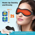 Ezona Heated Eye Mask, Warm Eye Compress Mask - Image 4