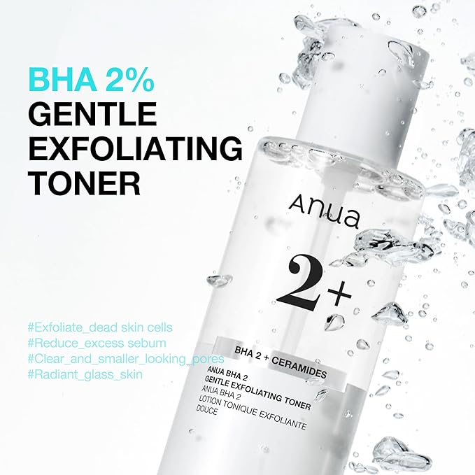 ANUA BHA 2% Gentle Exfoliating Toner, Mild Facial Exfoliant, Salicylic Acid - Image 3