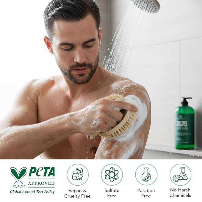 Botanic Hearth Tea Tree Eucalyptus Body Wash - Image 4