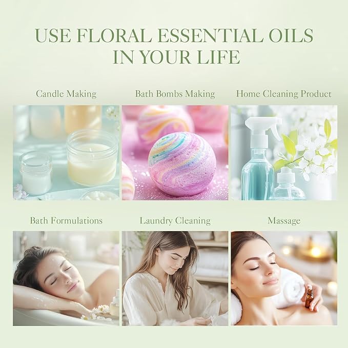 Auelife Floral Essential Oils Set - Image 6