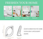 Air Freshener for Home, 4 Pack, Eucalyptus & Mint, Odor Eliminator for Small - Image 2