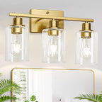 MOKATNG 3-Light Bathroom Light Fixtures, Vanity Light by Bathroomlightfixtures