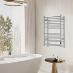 Towel Warmer Bathroom Wall Mounted Drying Rack Plug-in Electric Heated Towel - Image 7