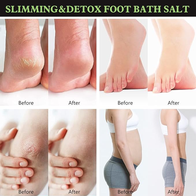 2Pack Herbal Body Detox Foot Soak Salt, Detox & Shaping Cleansing - Image 5