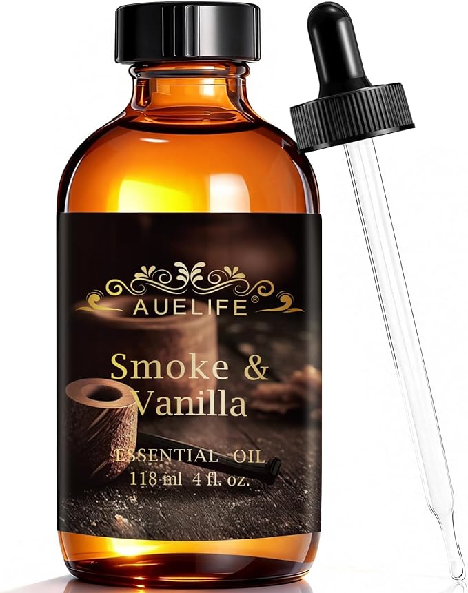 Auelife 4oz Smoke & Vanilla Men Essential Oils by Auelife