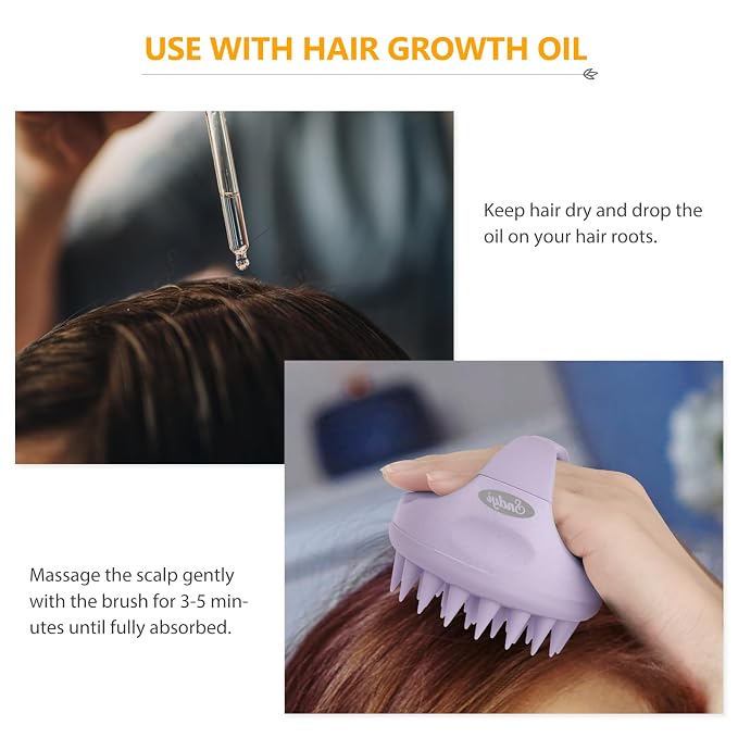 Sndyi Scalp Massager Shampoo Brush, Scalp Scrubber - Image 7