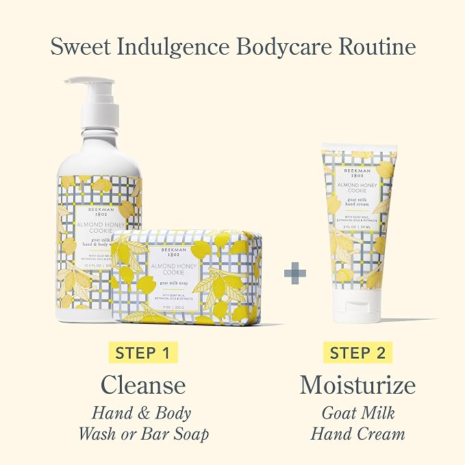 Beekman 1802 Goat Milk Hand Cream – Almond Honey Cookie – Scented – 2 oz – - Image 6