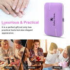 Manicure Set, Travel Mini Nail Clippers Kit Pedicure Care Tools - Image 8