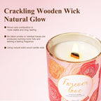 2 Pack Wood Wick Soy Wax Candle Gift Set - Image 6